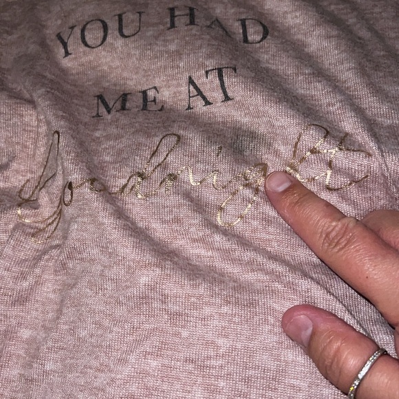 Comfy P.J set! With smug on top from dryer but otherwise like new! - Picture 5 of 5